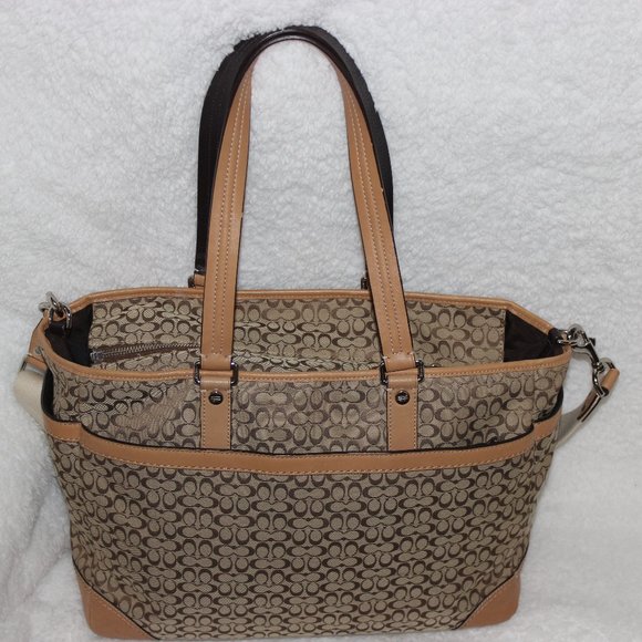 Coach Diaper Bag - Picture 1 of 4